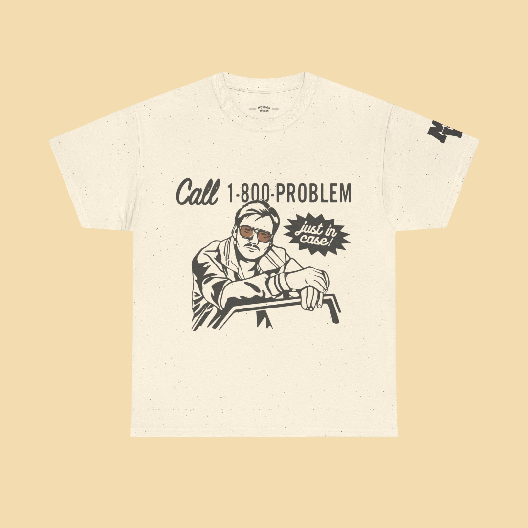 Morgan Wallen Merch - 1-800-PROBLEM T-Shirt