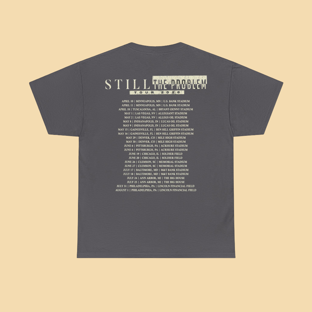 Morgan Wallen Merch - Still The Problem Tour Dates T-Shirt