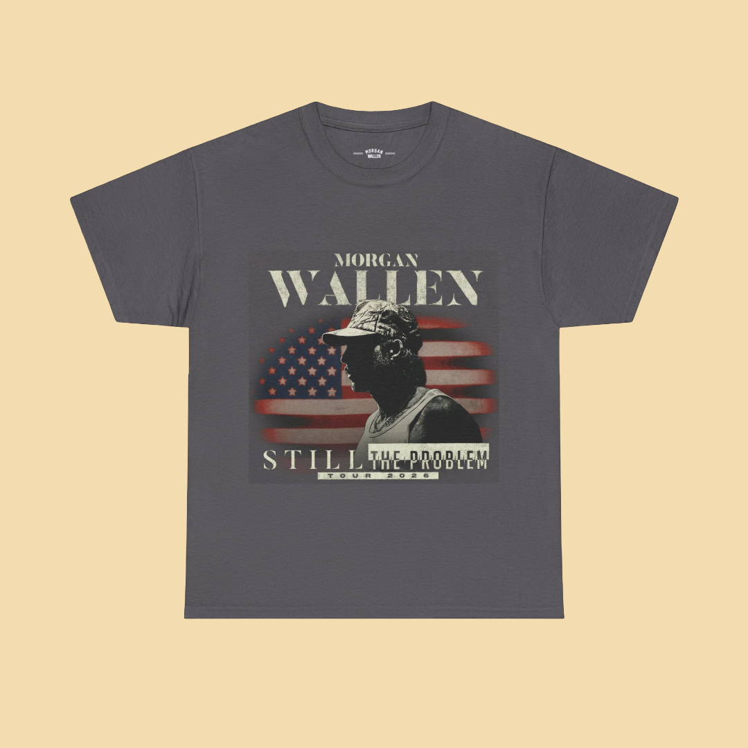 Morgan Wallen Merch - Still The Problem Tour Dates T-Shirt